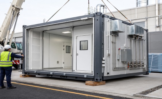 Southeast Asia modular cleanroom ceiling grid and cleanroom sandwish panel system prepared for ISO GMP validation