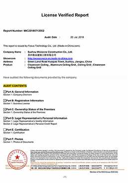 Отчет о проверке лицензии